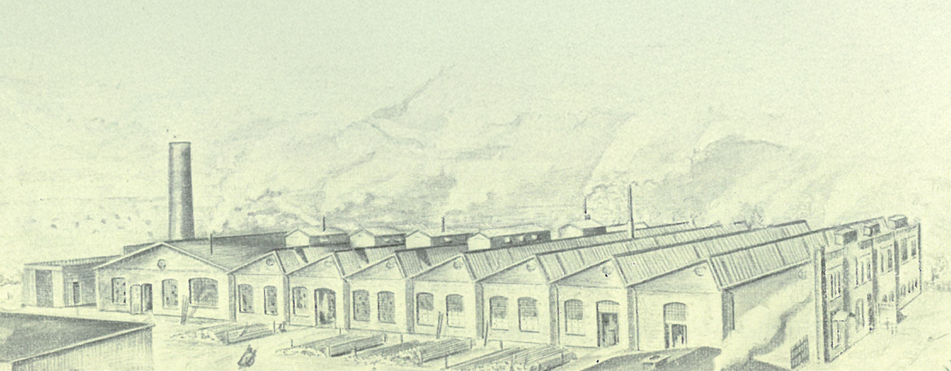 Historisches Bild von Werk in Haspe.